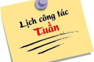 LỊCH CÔNG TÁC TUẦN 27 NĂM HỌC 2025 – 2026